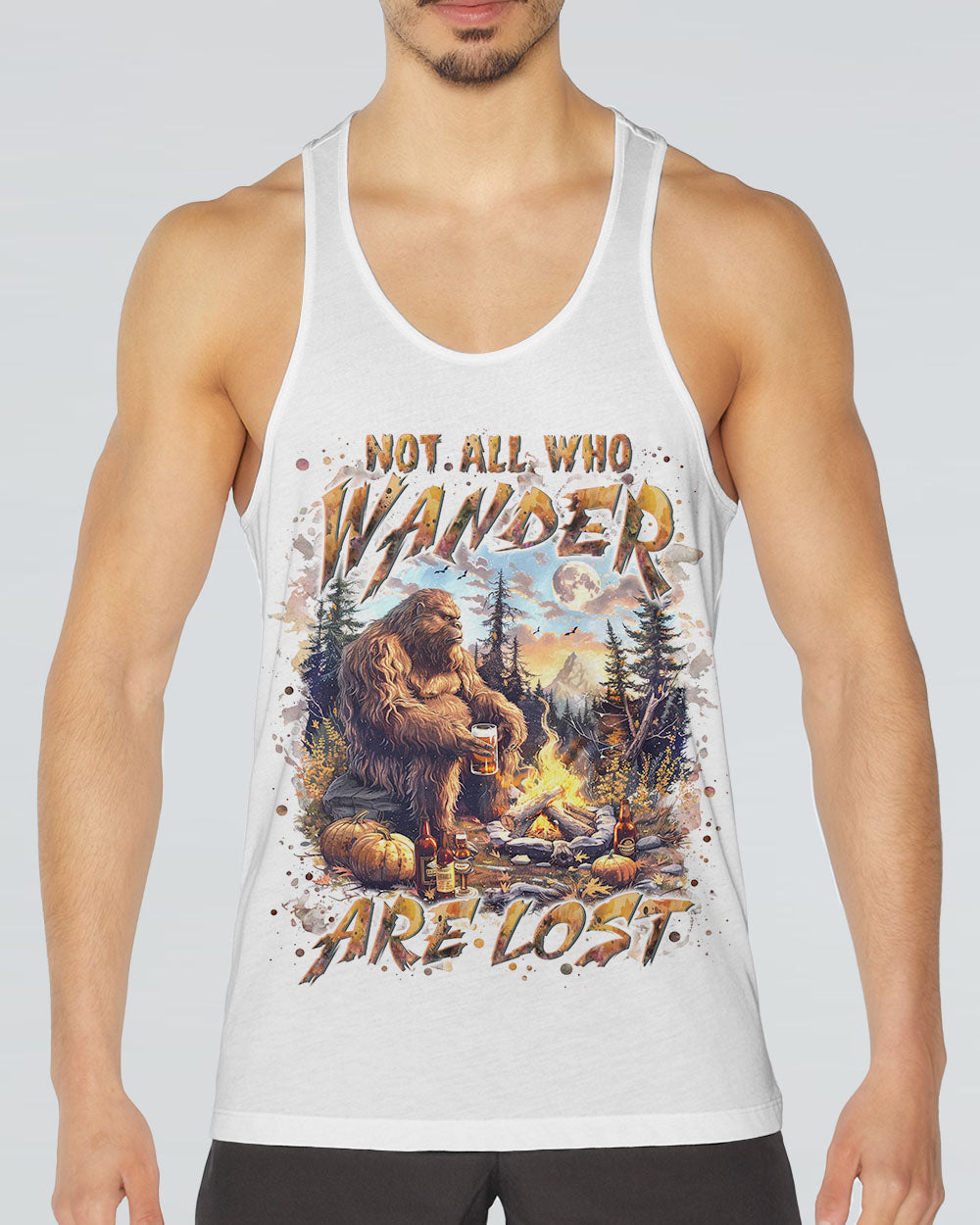 NOT ALL WHO WANDER ARE LOST ALL OVER PRINT - YHLN1908243