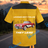 Bluejose Personalized 1958 Chevrolet Corvette C1 Garage Mechanic Hawaiian Shirt