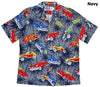 Bluejose Antique Automobiles Men's Hawaiian Shirt