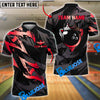 BlueJose Bowling Golden Crown Customized Name 3D Shirt (4 Colors)