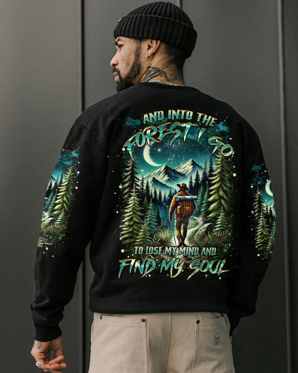 AND INTO THE FOREST I GO ALL OVER PRINT - YHHN1401251