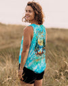  MEET ME AT MY HAPPY PLACE CAMPFIRE TIE DYE ALL OVER PRINT - TLHG1111243