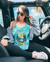  MEET ME AT MY HAPPY PLACE CAMPFIRE TIE DYE ALL OVER PRINT - TLHG1111243