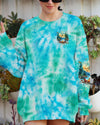 MEET ME AT MY HAPPY PLACE CAMPFIRE TIE DYE ALL OVER PRINT  - TLHG1111243