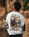 THE CLOSER I GET TO NATURE BIGFOOT ALL OVER PRINT - TLNO0208242