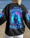 HELLO DARKNESS MY OLD FRIEND WOLF ALL OVER PRINT - TLNO0611252