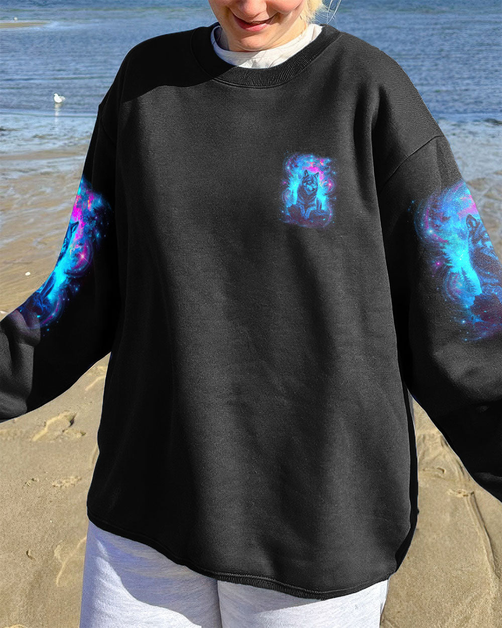 HELLO DARKNESS MY OLD FRIEND WOLF ALL OVER PRINT - TLNO0611252