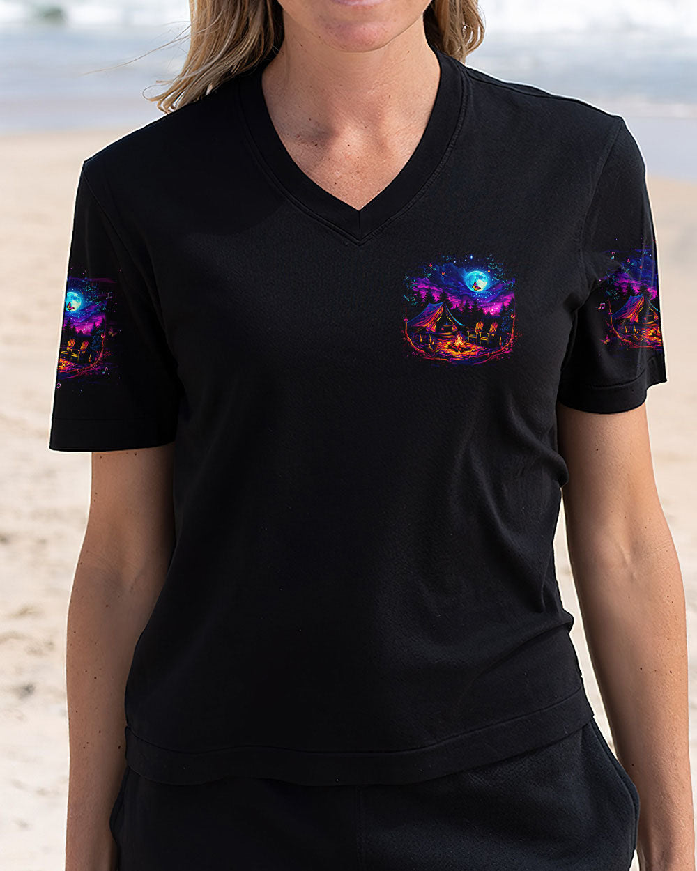 NO CITY LIGHTS JUST CAMPFIRE NIGHTS ALL OVER PRINT - TLNO0710242