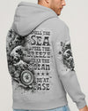 SMELL THE SEA FEEL THE BREEZE COMPASS WAVES ALL OVER PRINT - TLNO1303252