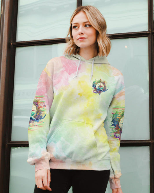 SMELL THE SEA FEEL THE BREEZE COMPASS ALL OVER PRINT - TLNO1409243