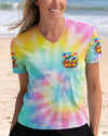 OH SHIP IT'S A BESTIES TRIP CRUISE DUCK ALL OVER PRINT - TLNO1706253
