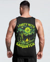 I PARTY WITH SASQUATCH BIGFOOT ALL OVER PRINT - TLNO2002252