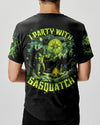 I PARTY WITH SASQUATCH BIGFOOT ALL OVER PRINT - TLNO2002252