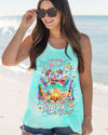 MAKING MEMORIES ONE CAMPFIRE AT A TIME FLAMINGO ALL OVER PRINT - TLNO2006243