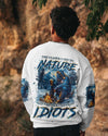 THE CLOSER I GET TO NATURE BIGFOOT ALL OVER PRINT - TLNO2210241