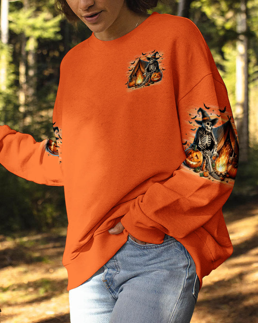 MAKING MEMORIES ONE CAMPFIRE AT A TIME HALLOWEEN ALL OVER PRINT - TLNO2307252
