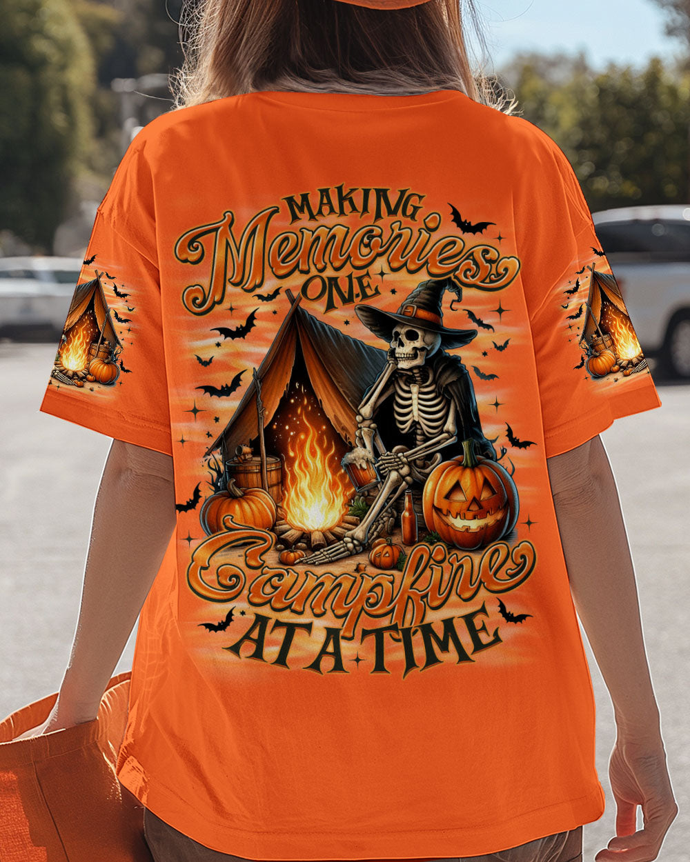 MAKING MEMORIES ONE CAMPFIRE AT A TIME HALLOWEEN ALL OVER PRINT - TLNO2307252