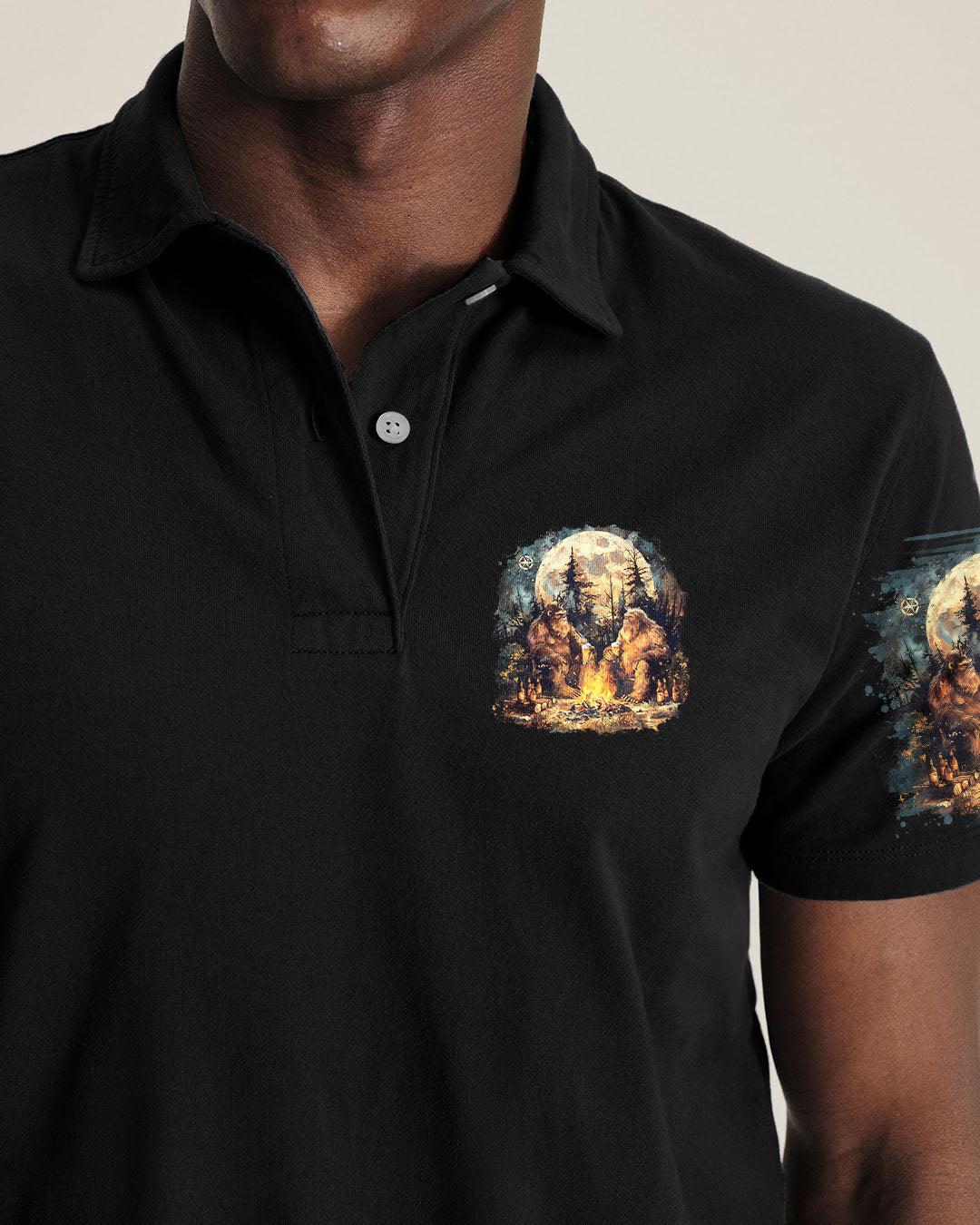 HELLO DARKNESS MY OLD FRIEND BIGFOOT ALL OVER PRINT - TLNO2410251