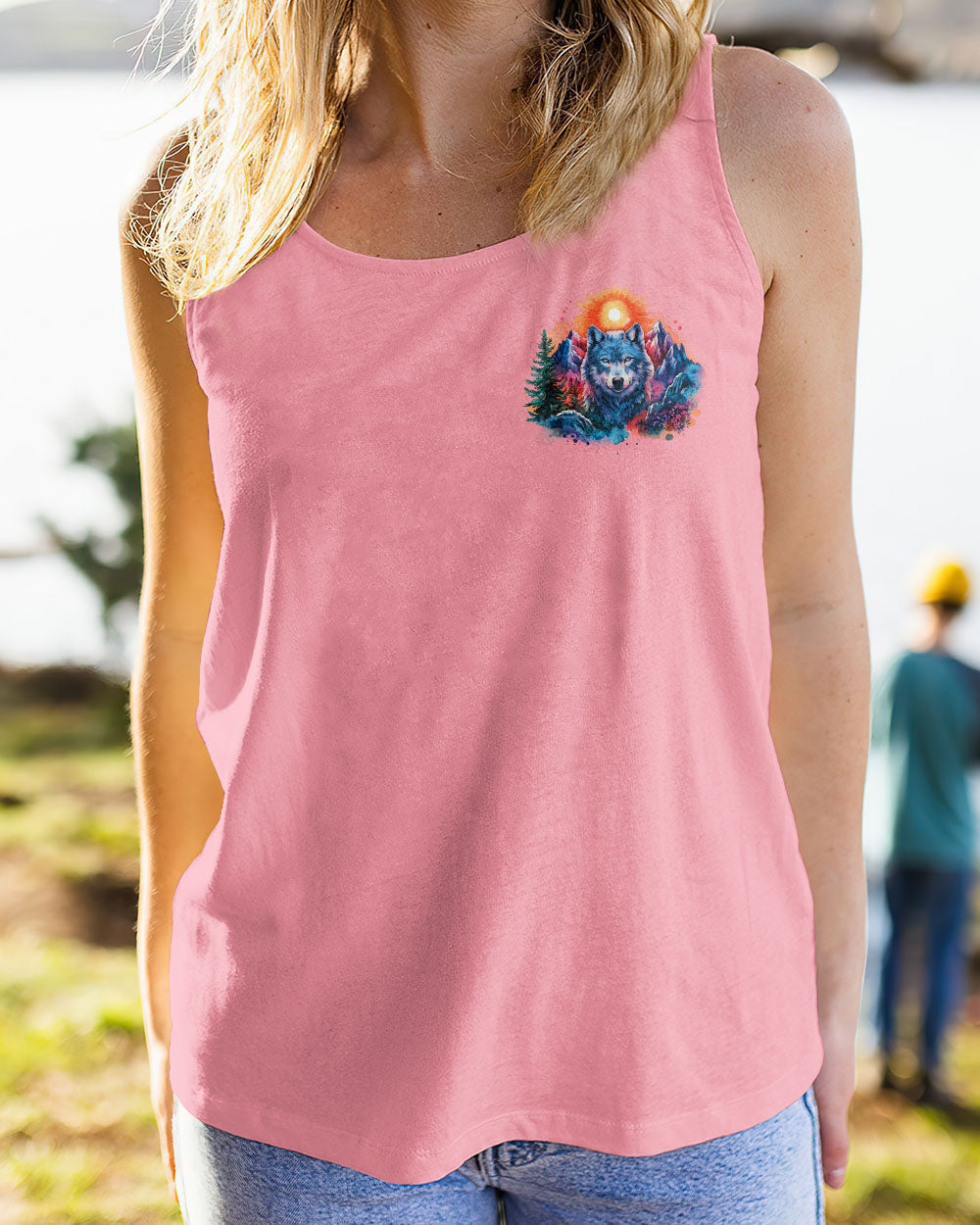 BE WILD AND WANDER WOLF ALL OVER PRINT - TLNO2604251