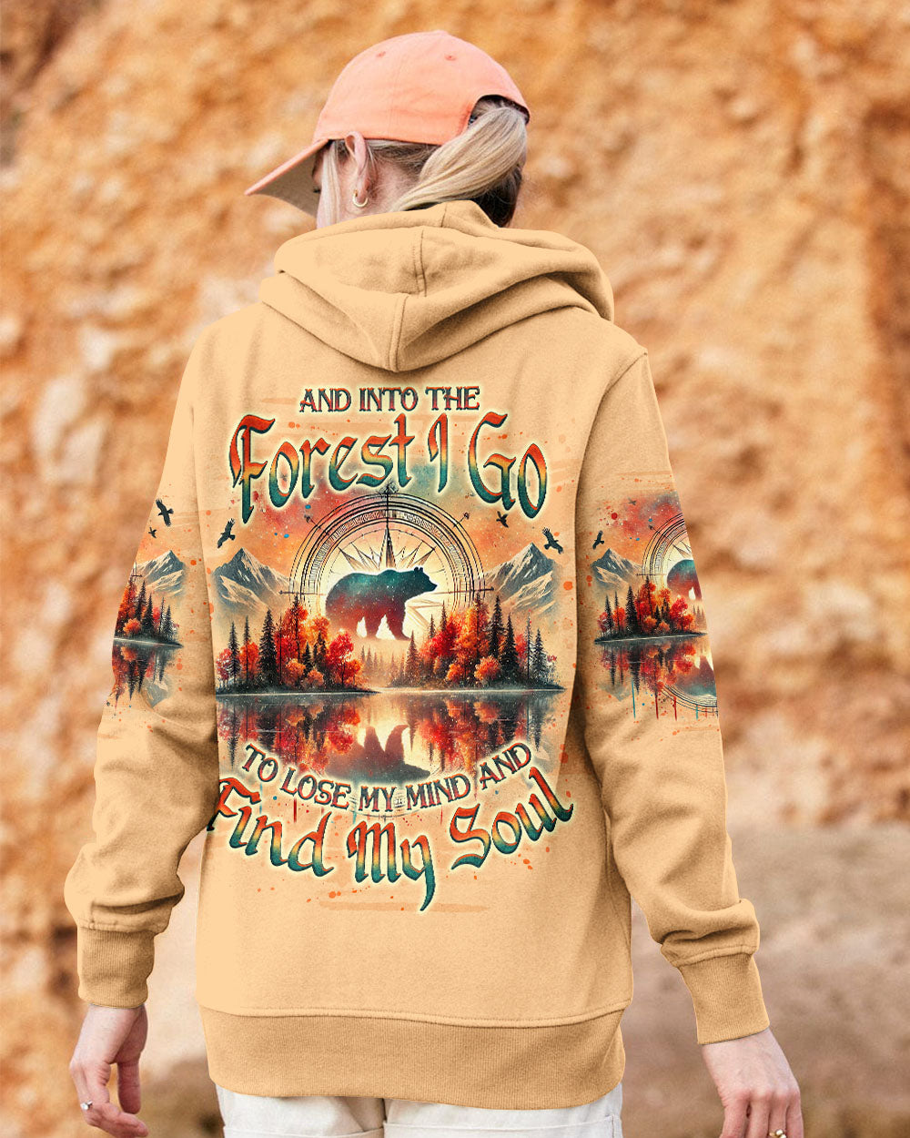 AND INTO THE FOREST I GO BEAR ALL OVER PRINT - TLNO2612244