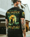 NOT ALL WHO WANDER ARE LOST BIGFOOT COMPASS ALL OVER PRINT - TLNO2709241