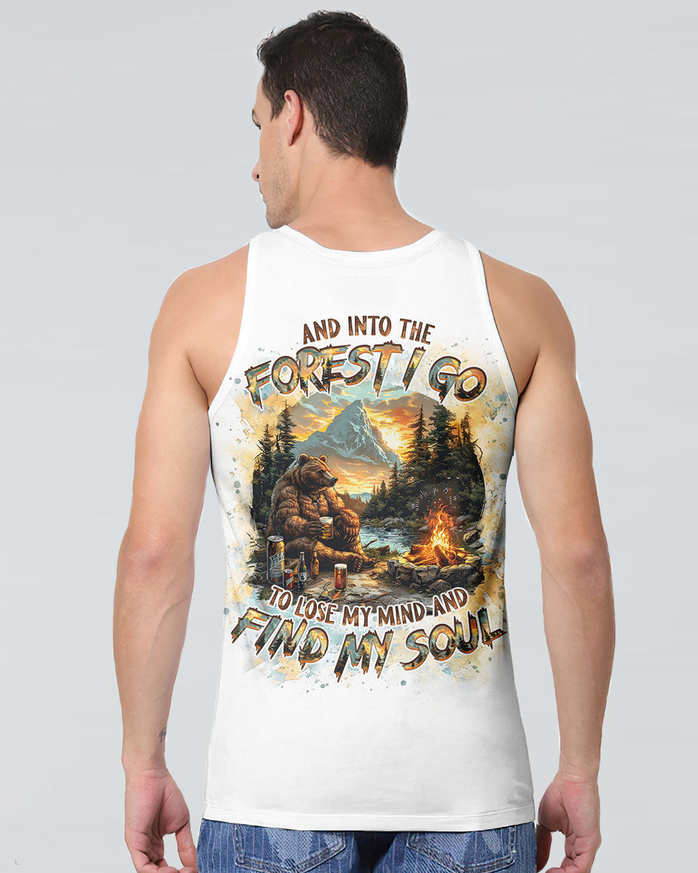 AND INTO THE FOREST I GO BEAR ALL OVER PRINT - TLNO2905254