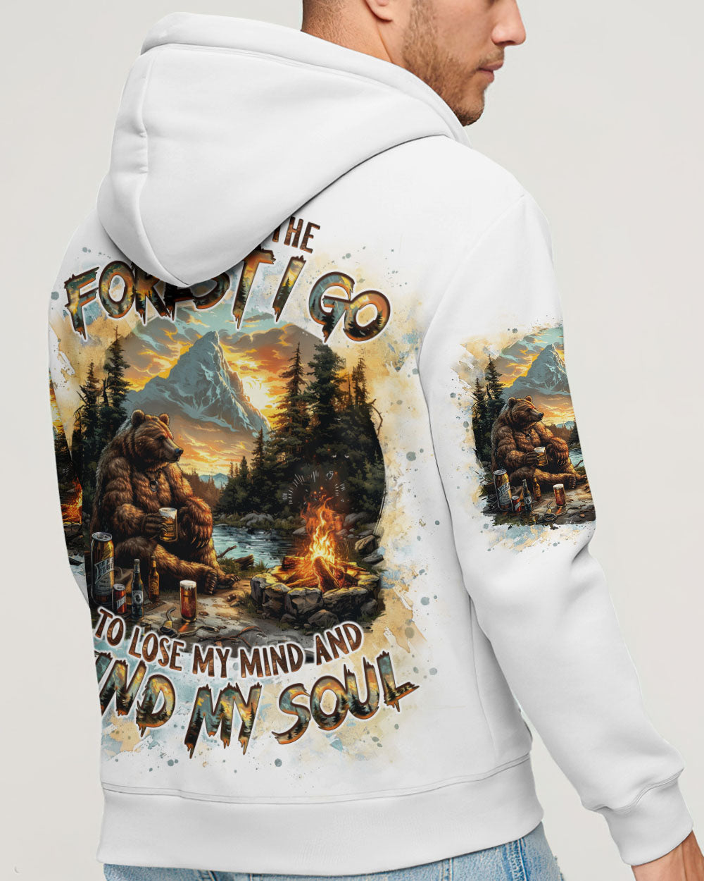 AND INTO THE FOREST I GO BEAR ALL OVER PRINT - TLNO2905254