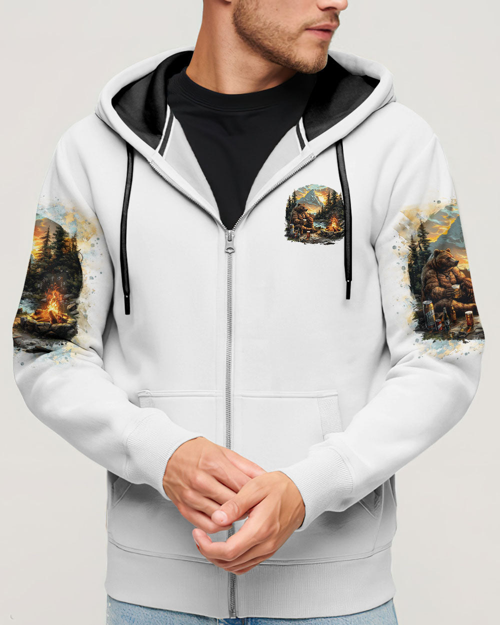 AND INTO THE FOREST I GO BEAR ALL OVER PRINT - TLNO2905254
