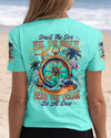 SMELL THE SEA FEEL THE BREEZE COMPASS ALL OVER PRINT - TLNT0204251