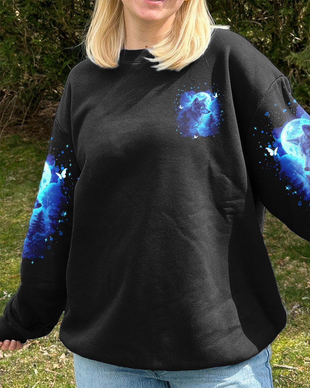 HELLO DARKNESS MY OLD FRIEND WOLF ALL OVER PRINT - TLNT0212253