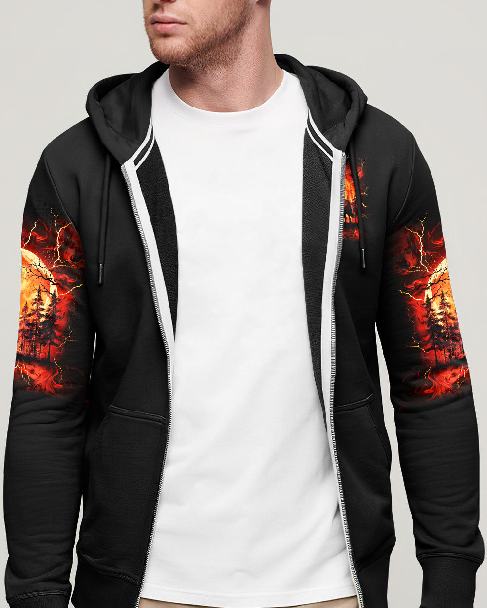 HELLO DARKNESS MY OLD FRIEND WOLF ALL OVER PRINT - TLNT0311253
