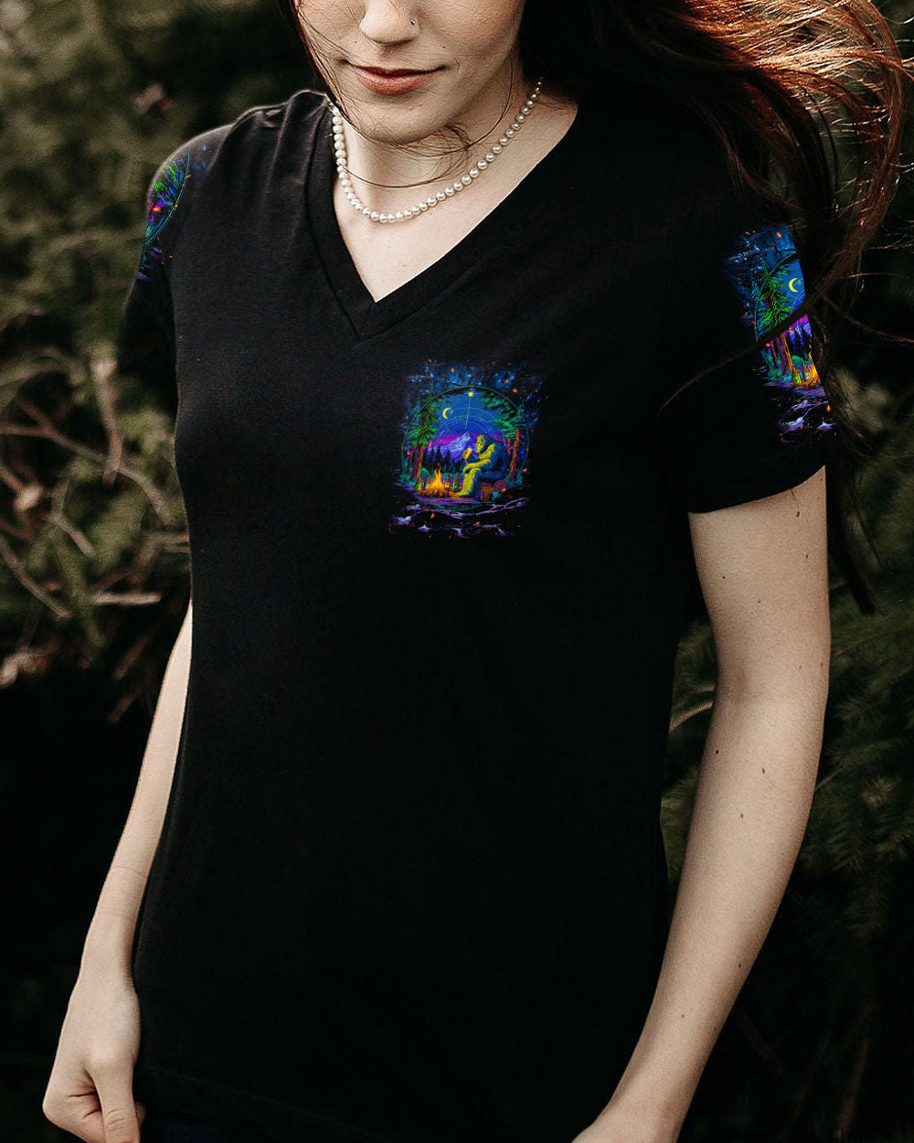 THE CLOSER I GET TO NATURE BIGFOOT ALL OVER PRINT - TLNT0409251