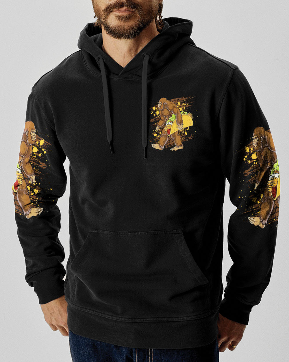 BIGFOOT STOLE MY TACOS BIGFOOT ALL OVER PRINT - TLNT0409253