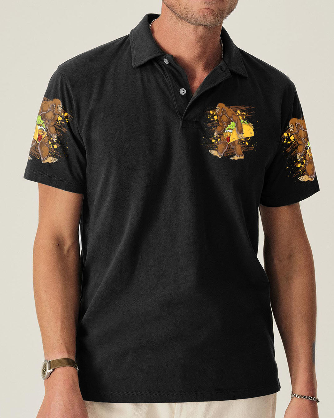 BIGFOOT STOLE MY TACOS BIGFOOT ALL OVER PRINT - TLNT0409253