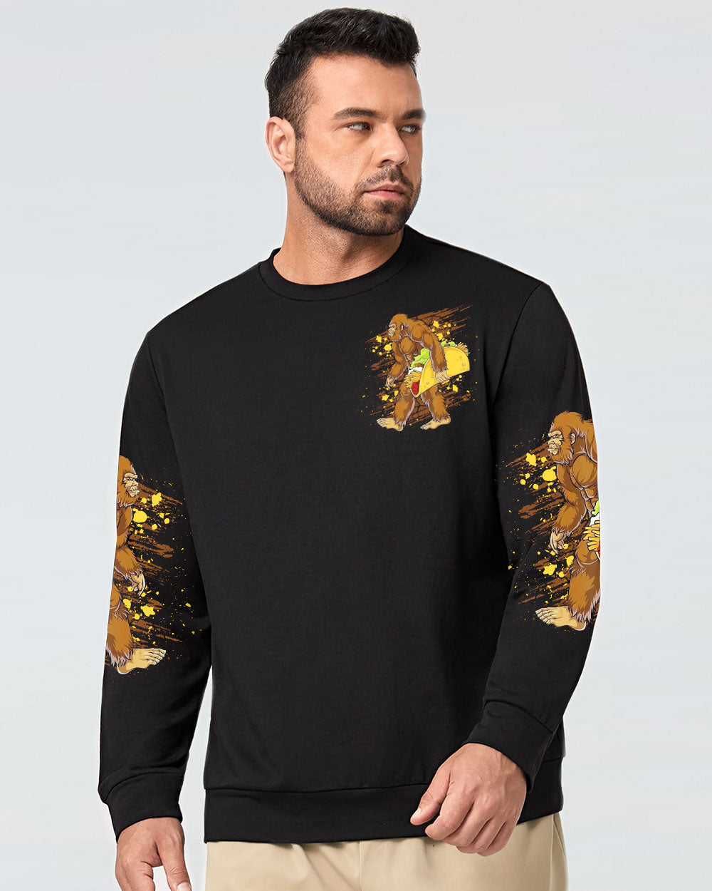 BIGFOOT STOLE MY TACOS BIGFOOT ALL OVER PRINT - TLNT0409253
