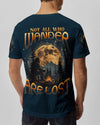 NOT ALL WHO WANDER ARE LOST BIGFOOT COMPASS ALL OVER PRINT  - TLNT0412241