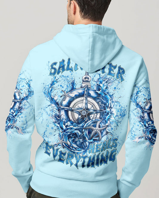 SALTWATER HEALS EVERYTHING COMPASS WAVES OCEAN ALL OVER PRINT - TLNT0503252