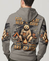 GOD IS GREAT BEER IS GOOD BEAR ALL OVER PRINT - TLNT0608251
