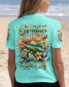 NOT ALL WHO WANDER ARE LOST TURTLE COMPASS ALL OVER PRINT - TLNT0703251