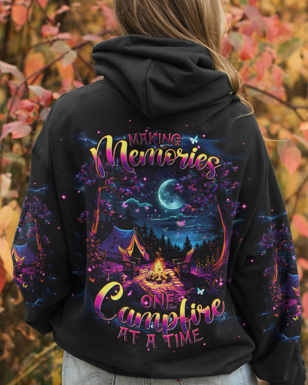 MAKING MEMORIES ONE CAMPFIRE AT A TIME ALL OVER PRINT - TLNT0710243
