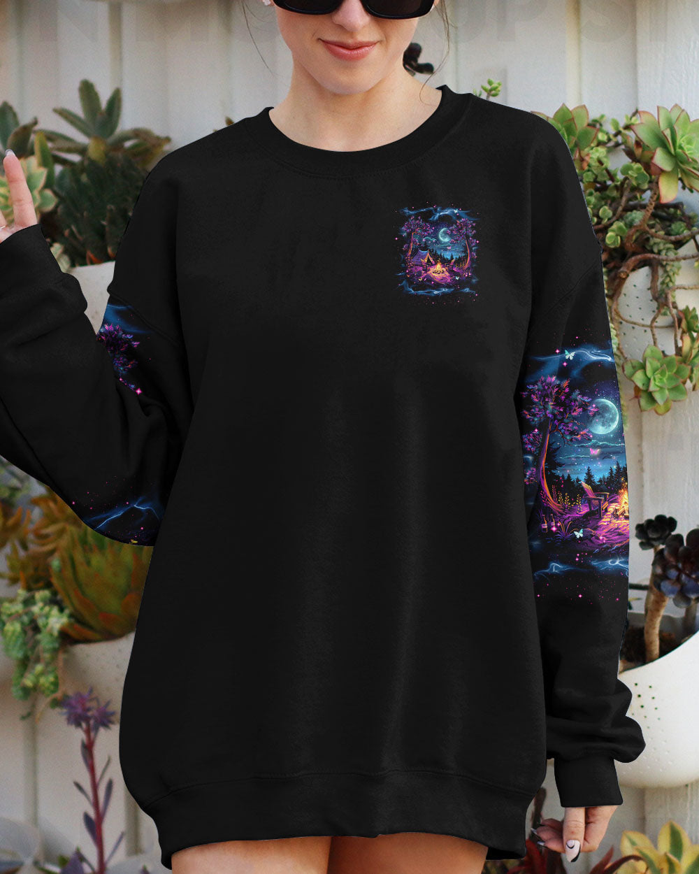 MAKING MEMORIES ONE CAMPFIRE AT A TIME ALL OVER PRINT - TLNT0710243