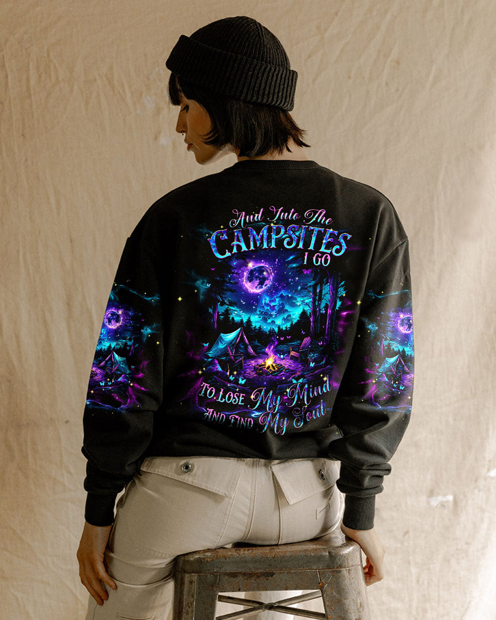 AND INTO THE CAMPSITES I GO ALL OVER PRINT - TLNT0810241