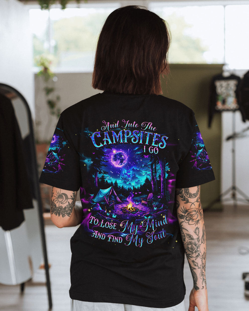 AND INTO THE CAMPSITES I GO ALL OVER PRINT - TLNT0810241