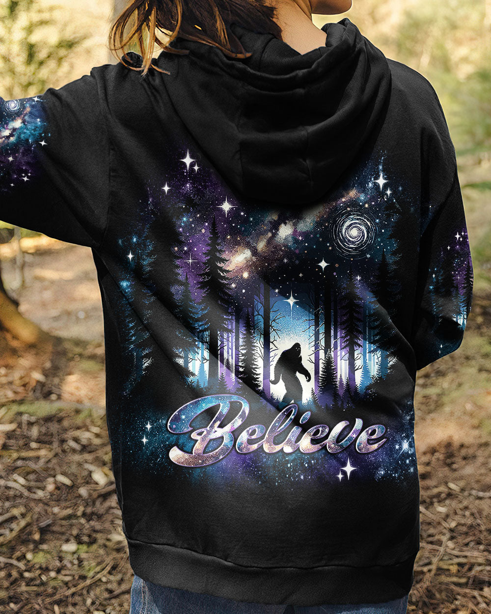  BELIEVE BIGFOOT ALL OVER PRINT - TLNT0811241