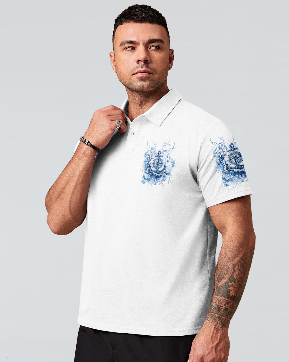 NOT ALL WHO WANDER ARE LOST ANCHOR COMPASS ALL OVER PRINT - TLNT1002254