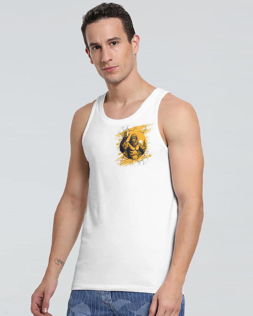 DRINK UNTIL YOU BELIEVE BIGFOOT ALL OVER PRINT - TLNT1009252