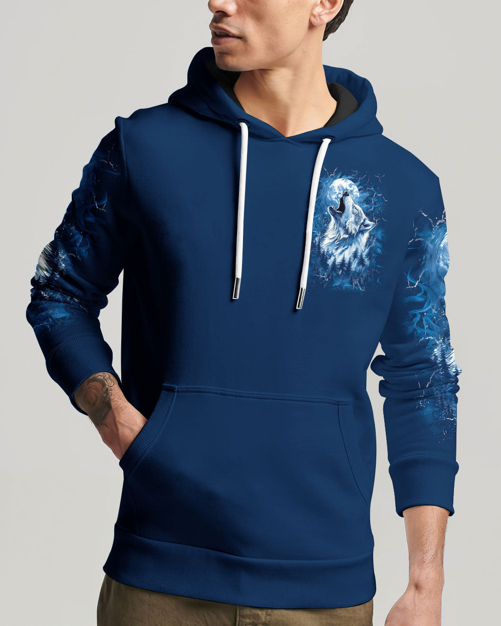 HELLO DARKNESS MY OLD FRIEND WOLF ALL OVER PRINT - TLNT1011252