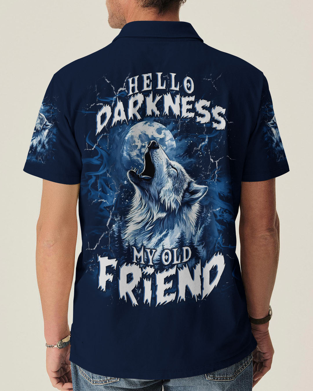 HELLO DARKNESS MY OLD FRIEND WOLF ALL OVER PRINT - TLNT1011252