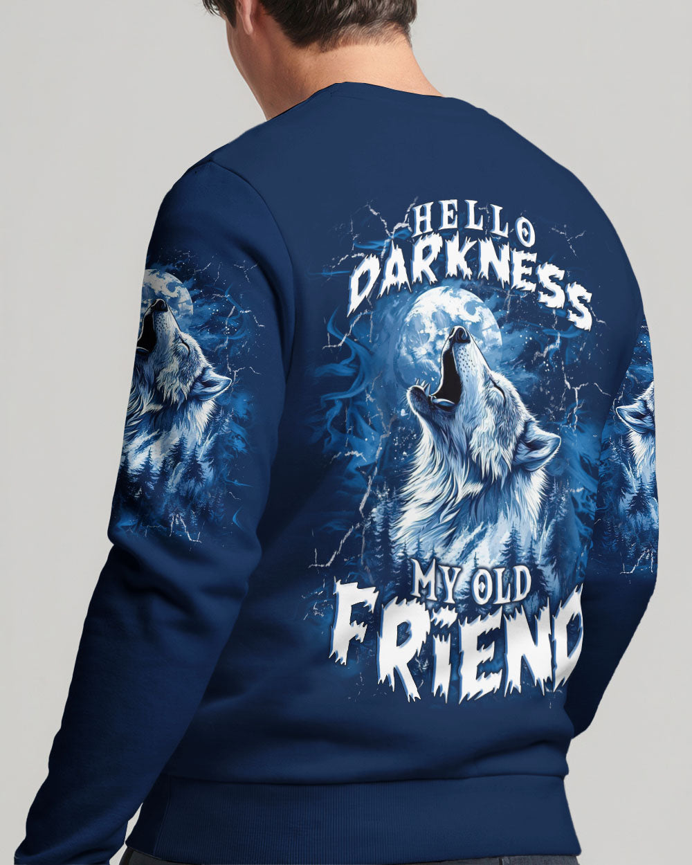 HELLO DARKNESS MY OLD FRIEND WOLF ALL OVER PRINT - TLNT1011252