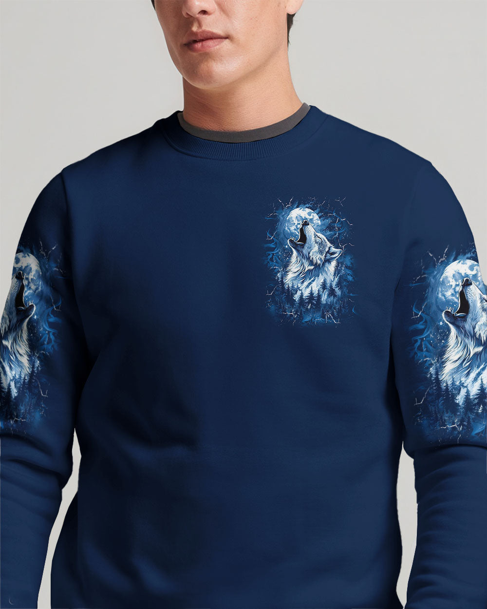 HELLO DARKNESS MY OLD FRIEND WOLF ALL OVER PRINT - TLNT1011252